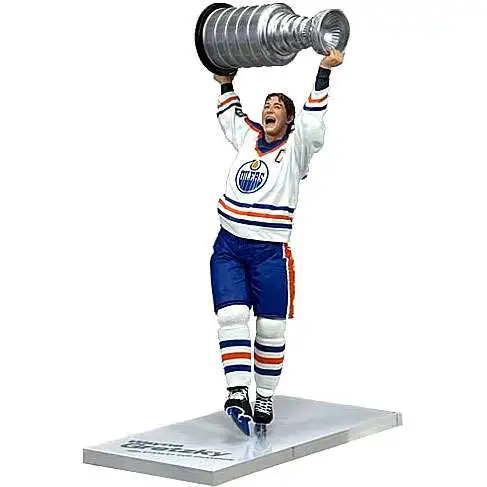 McFarlane Toys NHL Edmonton Oilers Sports Picks Hockey Legends Series 4 Wayne Gretzky Action Figure [White Jersey]