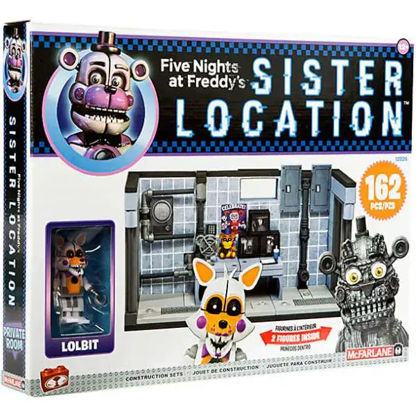 McFarlane Five Nights at Freddy's Molten Freddy Salvage Room 32pcs