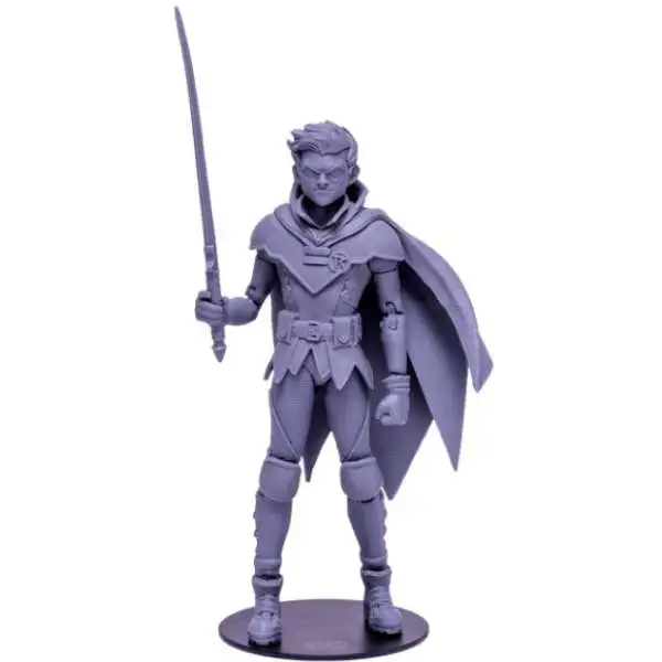 McFarlane Toys DC Multiverse Robin Exclusive Action Figure [Damian Wayne, Infinite Frontier, Artist Proof, Platinum Edition, Chase Version]