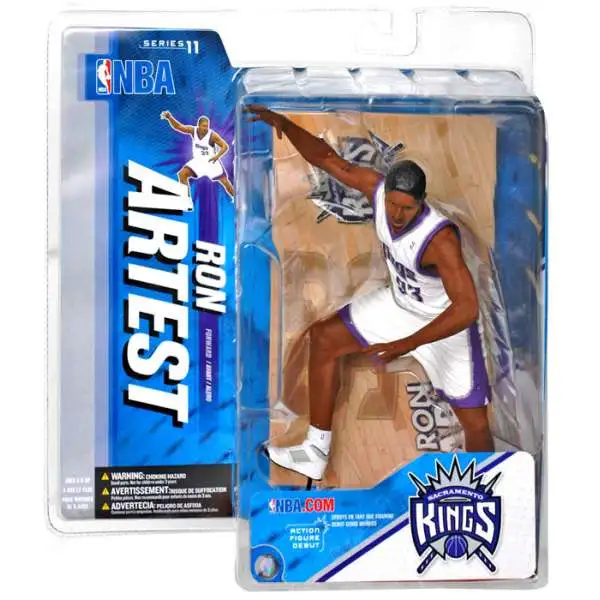 McFarlane Toys NBA Sacramento Kings Sports Basketball Series 11 Ron Artest Action Figure