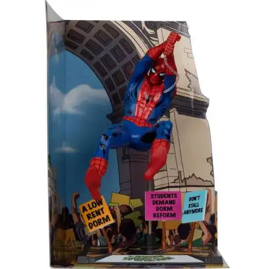 McFarlane Toys Marvel Gold Label Collection Spider-Man Exclusive Posed Figure [The Amazing Spider-Man #68]