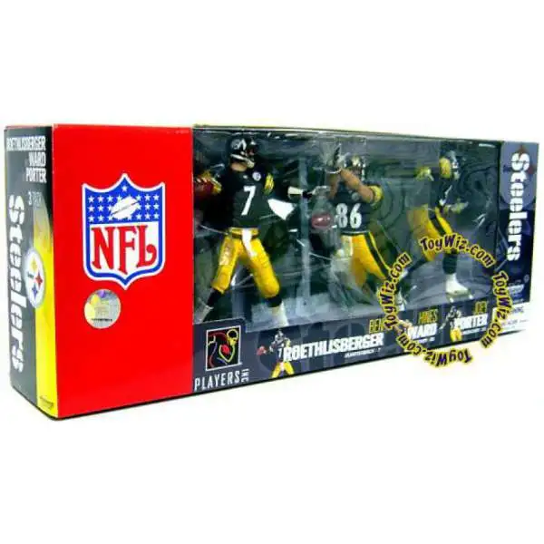 Pittsburgh Steelers #90 T.J. Watt Away Jersey Figurine