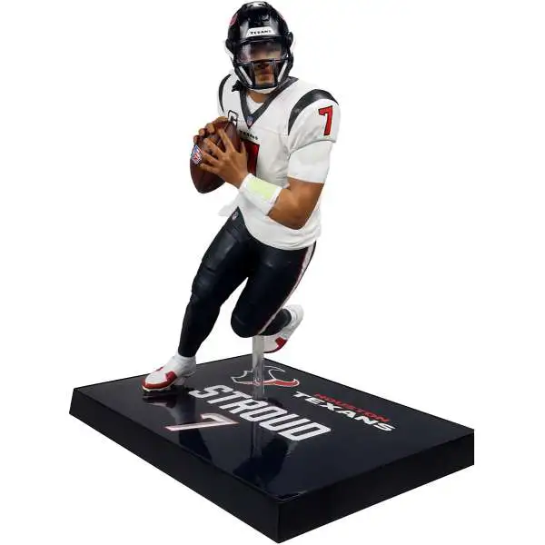 McFarlane Toys NFL Houston Texans Sports Picks Football CJ Stroud Action Figure [White Jersey, Chase Version]
