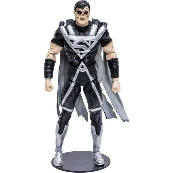 McFarlane Toys DC Multiverse Build Red Lantern Atrocitus Series Superman (Black Lantern) Action Figure [Damaged Package]