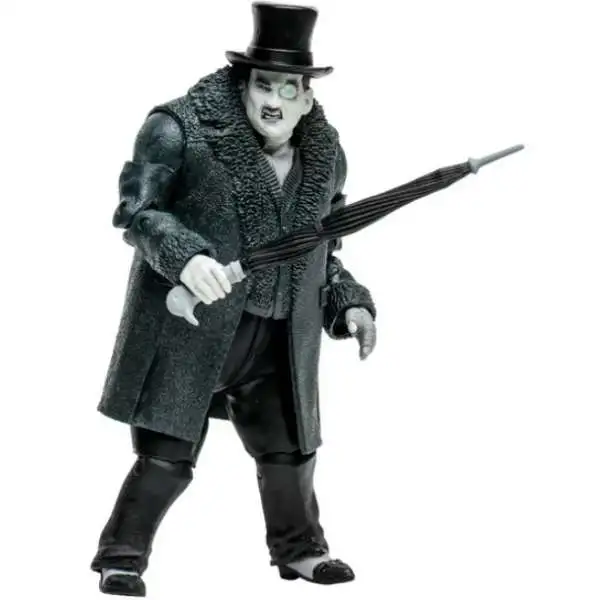 McFarlane Toys DC Multiverse Solomon Grundy Series, Gold Label Collection The Penguin Exclusive Action Figure [Black & White, Arkham City]