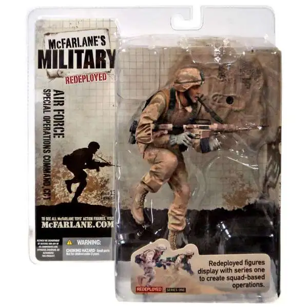 McFarlane Toys Military Redeployed Series 1 Air Force Special Operations Command, CCT Action Figure [Caucasian]