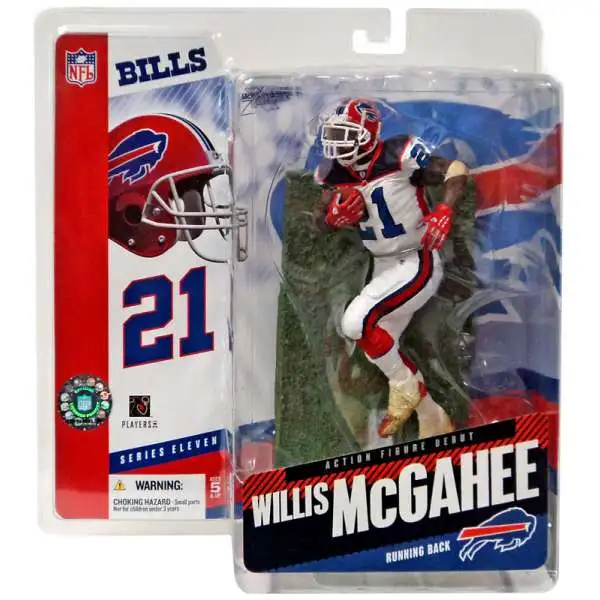 McFarlane Toys NFL Buffalo Bills Sports Picks Football Series 11 Willis McGahee Action Figure [White Jersey Variant]