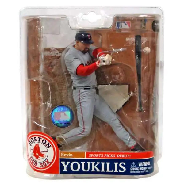 McFarlane Toys MLB Sports Picks Baseball Series 20 Exclusive Kevin Youkilis (Boston Red Sox) Exclusive Action Figure [Damaged Package]