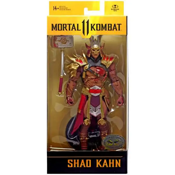 McFarlane Toys Mortal Kombat 11 Series 5 Shao Kahn Action Figure [Bloody, Plantinum Edition]