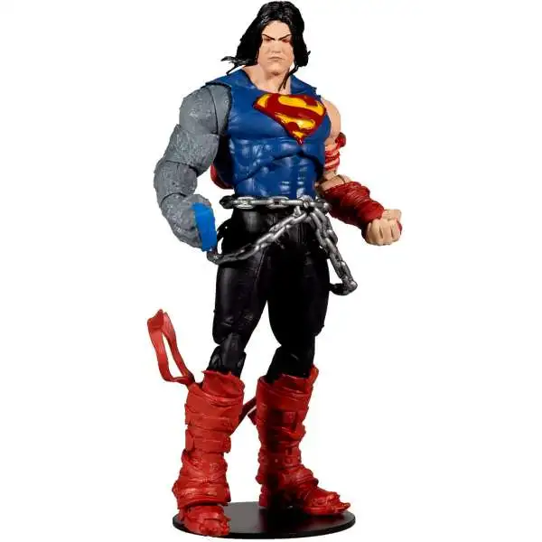 McFarlane Toys DC Multiverse Build Dark Father Series Superman Action Figure [Death Metal, Damaged Package]