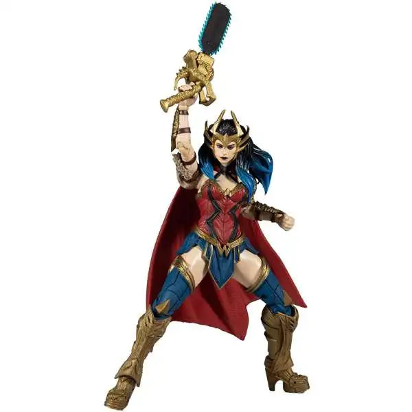 McFarlane Toys DC Multiverse Build Dark Father Series Wonder Woman Action Figure [Death Metal]