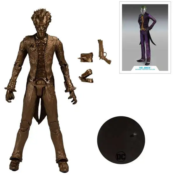McFarlane Toys DC Multiverse The Joker Action Figure [Arkham Asylum, Bronze]