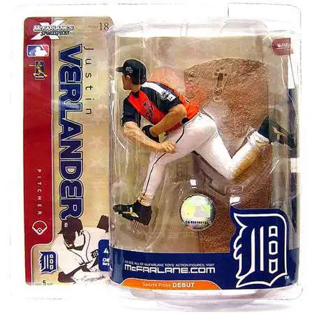 McFarlane Toys MLB Detroit Tigers Sports Picks Baseball Series 18 Justin Verlander Action Figure [Team USA Variant]
