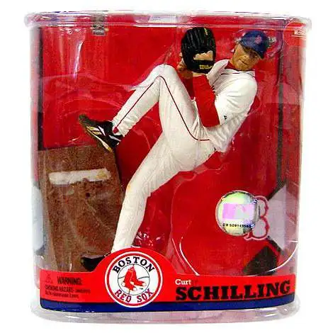 McFarlane Toys MLB Boston Red Sox Sports Picks Baseball Series 22 Curt Schilling Action Figure [Patch Variant]