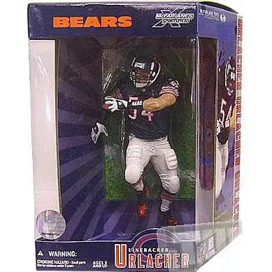 McFarlane Toys NFL Chicago Bears Sports Picks Football Exclusive Brian Urlacher Exclusive Action Figure [Super Bowl Collector's Edition]