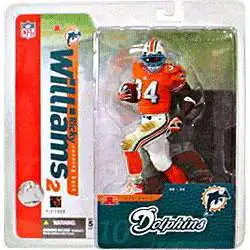 McFarlane Toys NFL Miami Dolphins Sports Picks Football Series 10 Ricky Williams Action Figure [Orange Jersey Variant]