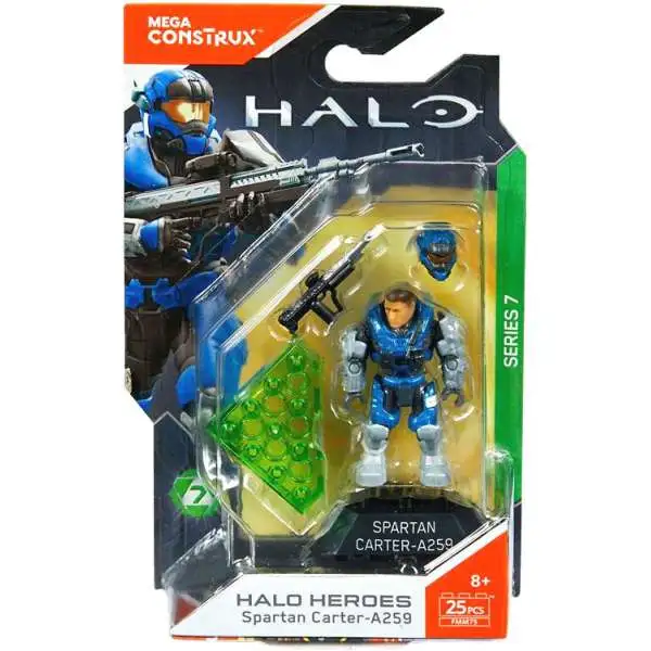 Halo Heroes Series 7 Spartan Carter-A259 Mini Figure