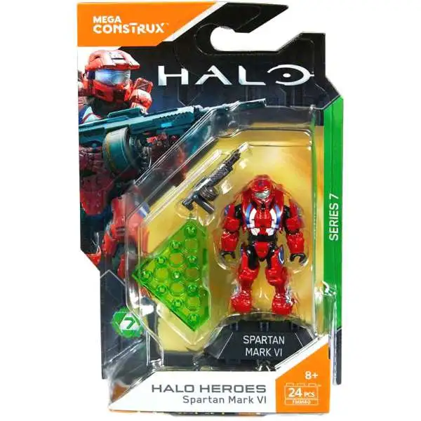 Halo Heroes Series 7 Spartan Mark VI Mini Figure