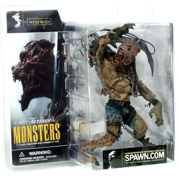 McFarlane Toys Monsters Series 1 Werewolf Action Figure [Clean Package]