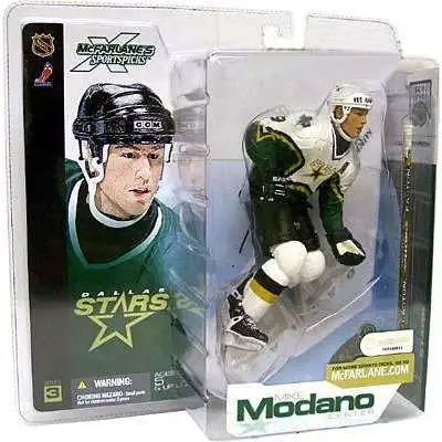 McFarlane Toys NHL Dallas Stars Sports Hockey Series 3 Mike Modano Action Figure [White Jersey Variant]