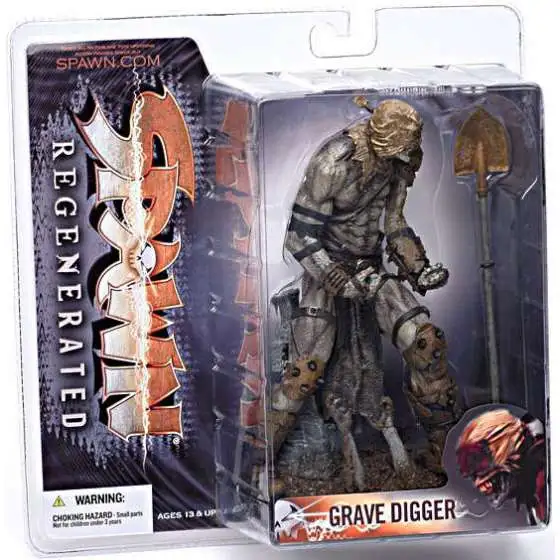 McFarlane Toys Spawn Series 28 Regenerated Grave Digger Action