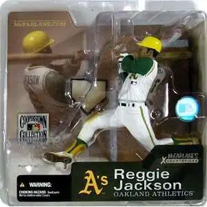 McFarlane Toys MLB Sports Picks Baseball Cooperstown Collection Series 1 Reggie Jackson Action Figure [Retro A's]