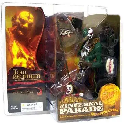McFarlane Toys Clive Barker's The Infernal Parade Tom Requiem the Ringmaster Action Figure