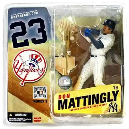 McFarlane Toys MLB Sports Picks Baseball Cooperstown Collection Series 3 Don Mattingly Action Figure