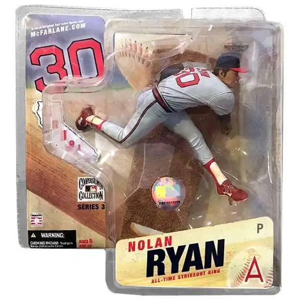 McFarlane Toys MLB Sports Baseball Cooperstown Collection Series 3 Nolan Ryan Action Figure [Angels Uniform]