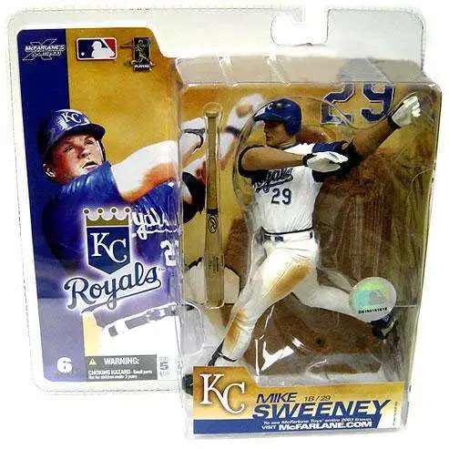 McFarlane Toys MLB Kansas City Royals Sports Picks Baseball Series 6 Mike Sweeney Action Figure [White Jersey Variant]