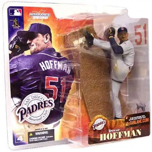 McFarlane Toys MLB San Diego Padres Sports Picks Baseball Series 4 Trevor Hoffman Action Figure [Gray Jersey Variant]