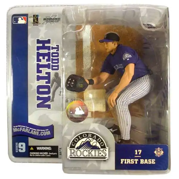 McFarlane Toys MLB Colorado Rockies Sports Picks Baseball Series 9 Todd  Helton Action Figure Purple Jersey White Pants, Damaged Package - ToyWiz