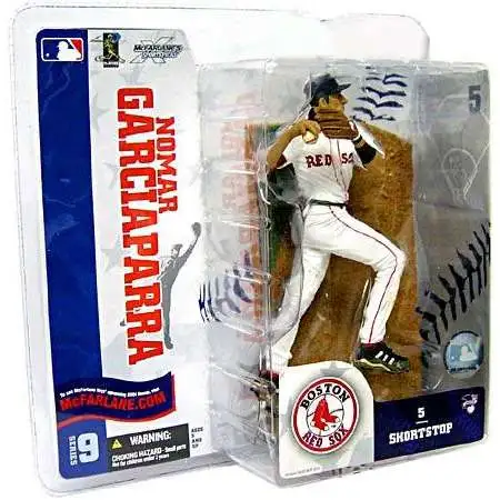 McFarlane Toys MLB Boston Red Sox Sports Picks Baseball Series 9 Nomar Garciaparra Action Figure [White Jersey Variant]