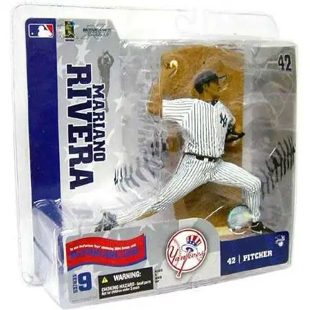 McFarlane Toys MLB New York Yankees Sports Picks Baseball Series 9 Mariano Rivera Action Figure [White Jersey Variant]