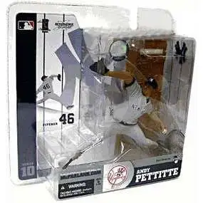 McFarlane Toys MLB New York Yankees Sports Picks Baseball Series 10 Andy Pettitte Action Figure [Gray Jersey Variant]