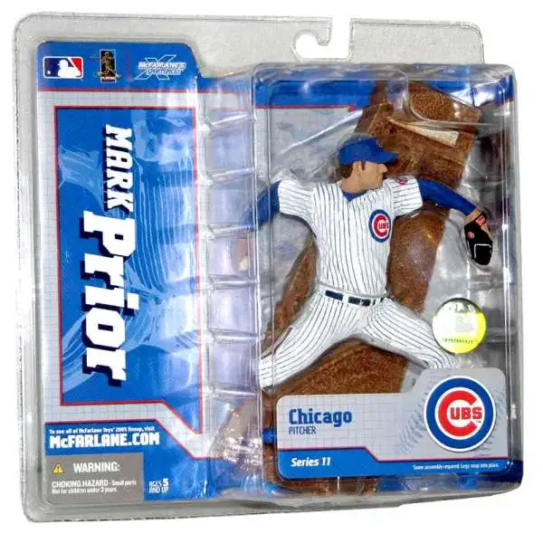 McFarlane Toys MLB Chicago Cubs Sports Picks Baseball Series 11 Mark Prior Action Figure [White Jersey]