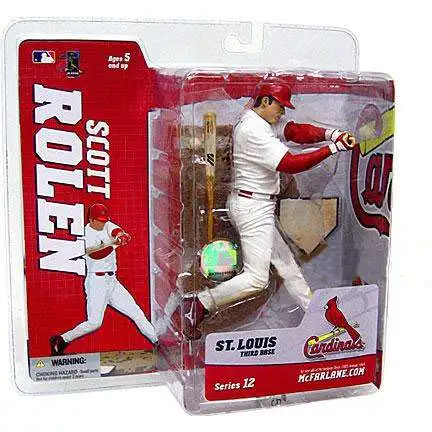 McFarlane Toys MLB St. Louis Cardinals Sports Picks Baseball Series 12 Scott Rolen Action Figure [White Jersey]