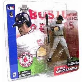 McFarlane Toys MLB Boston Red Sox Sports Picks Baseball Series 2 Nomar Garciaparra Action Figure [Gray Jersey Variant]