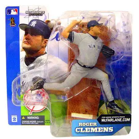 McFarlane Toys MLB New York Yankees Sports Picks Baseball Series 2 Roger Clemens Action Figure [Gray Jersey]
