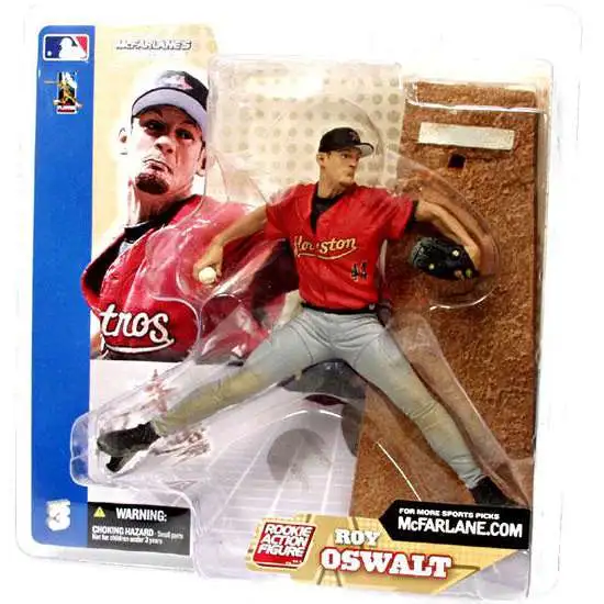 McFarlane Toys MLB Houston Astros Sports Picks Baseball Series 3 Roy Oswalt Action Figure [Gray Pants Variant]