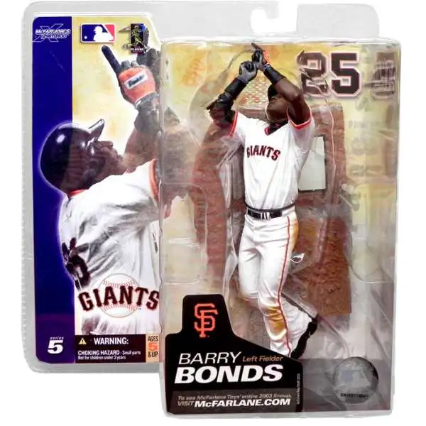 McFarlane Toys MLB San Francisco Giants Sports Picks Baseball Series 5 Barry Bonds Action Figure [White Jersey]