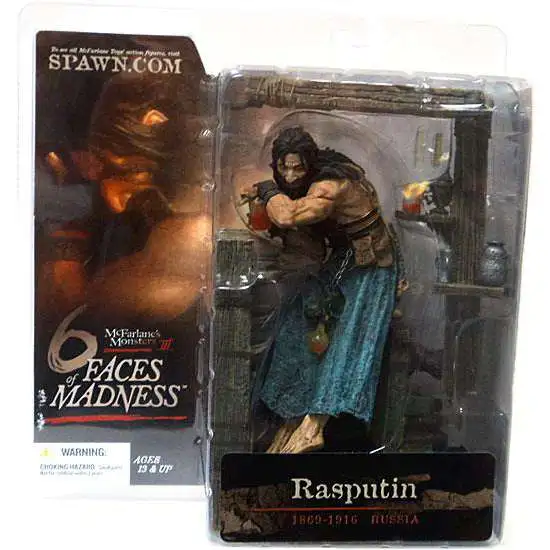 McFarlane Toys Monsters 6 Faces of Madness Rasputin Action Figure [Damaged Package]