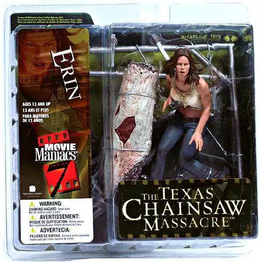 McFarlane Toys Texas Chainsaw Massacre Movie Maniacs Series 7 Erin