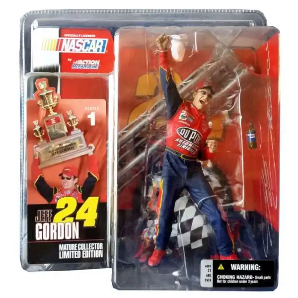 McFarlane Toys NASCAR Series 1 Jeff Gordon Action Figure