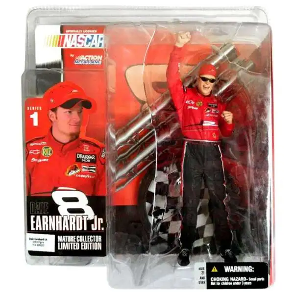 McFarlane Toys NASCAR Dale Earnhardt Jr. Action Figure [Damaged Package]