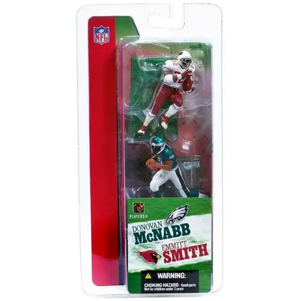 McFarlane Toys NFL Philadelphia Eagles / Arizona Cardinals Sports Picks Football 3 Inch Mini Series 1 Donovan McNabb & Emmitt Smith Mini Figure 2-Pack 2-Pack