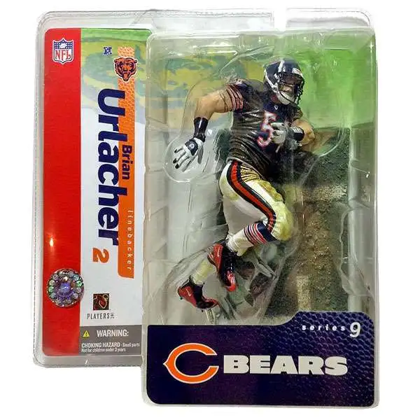 McFarlane Toys NFL Chicago Bears Sports Picks Football Series 9 Brian Urlacher Action Figure [Blue Jersey White Pants]