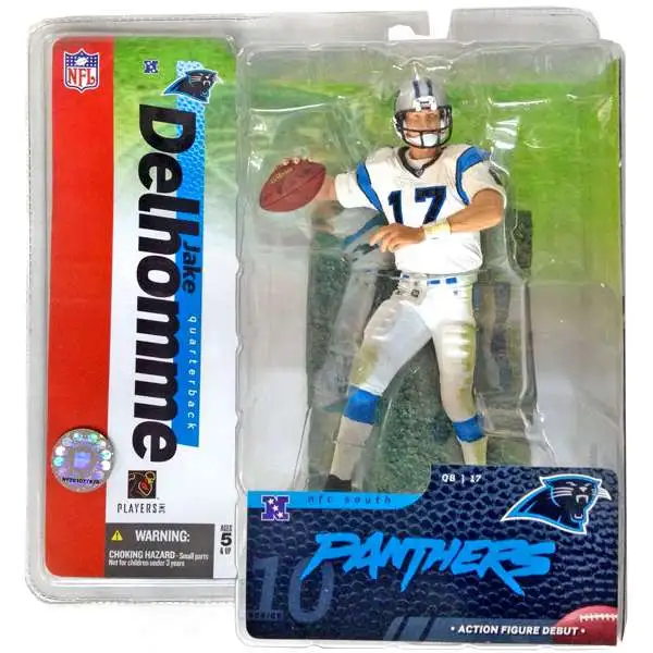 McFarlane Toys NFL Carolina Panthers Sports Picks Football Series 10 Jake Delhomme Action Figure [White Jersey]