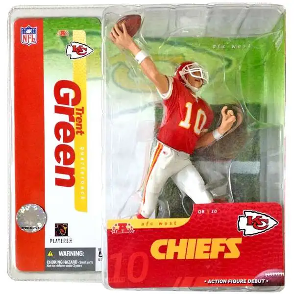 McFarlane Toys NFL Kansas City Chiefs Sports Football Series 10 Trent Green Action Figure [Red Jersey]
