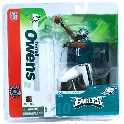 McFarlane Toys NFL Philadelphia Eagles Sports Picks Football Series 10 Terrell Owens Action Figure [Green Jersey]